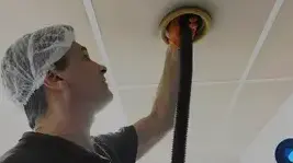installation hotte professionnelle Fougères-4
