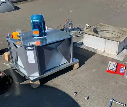 installation hotte professionnelle Laval-1