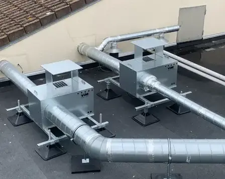 installation hotte professionnelle Rennes-3