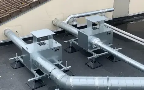installation hotte professionnelle Vannes-3
